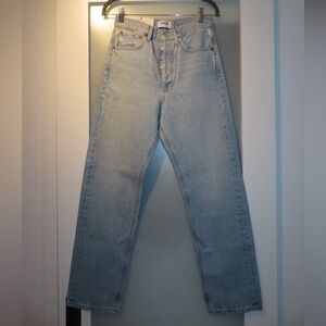 AGOLDE Denim Jeans Size 24 Mid Rise Loose Fit NWT
